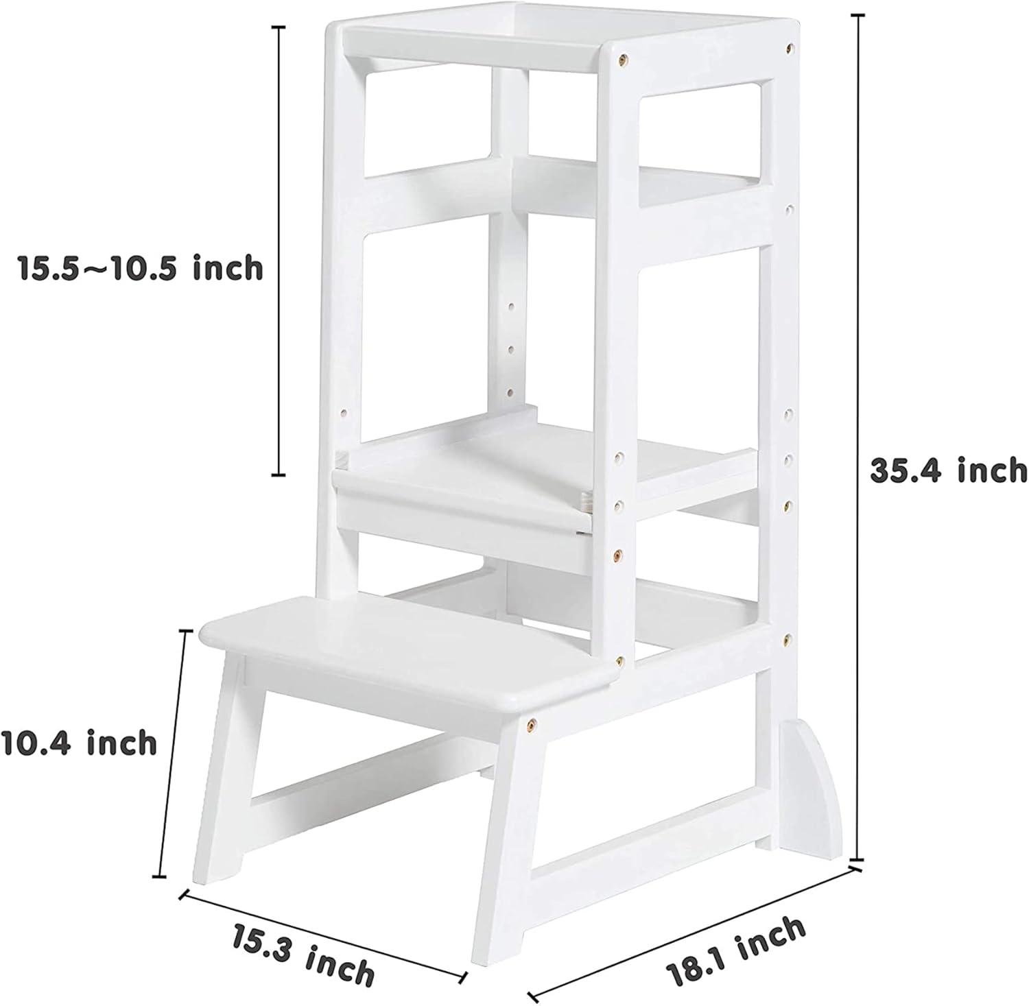 White 2 - Step Stool