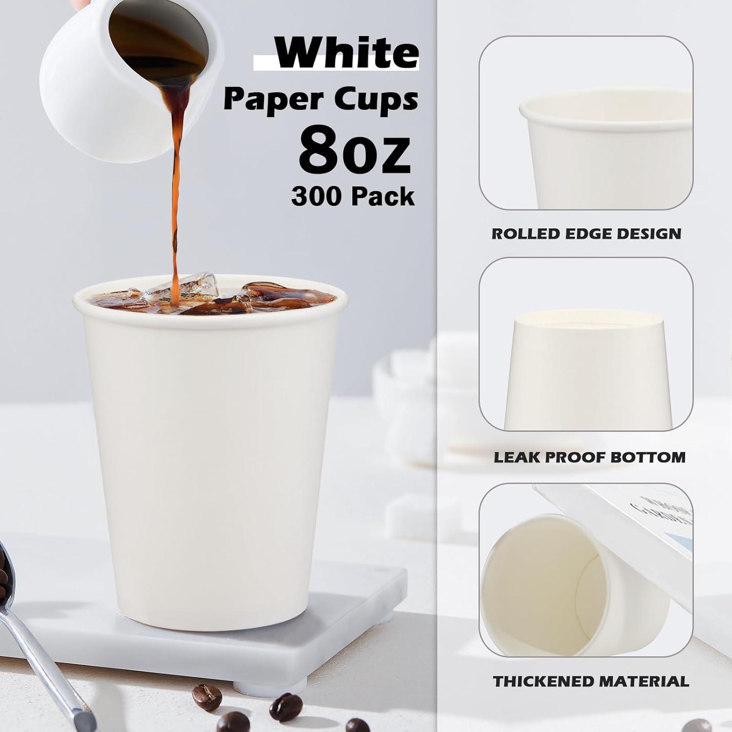 Paper Cups, 8 Oz 300 Park Coffee Cups 8 Oz Paper Coffee Cups 8 Oz Paper Cups Bulk Paper Cups 8 Oz Coffee Cups 8 Oz Disposable Coffee Cups Paper Cups 8 Oz Coffee Cups 8 Oz Paper Cups Hot Cups 8 Oz Cups