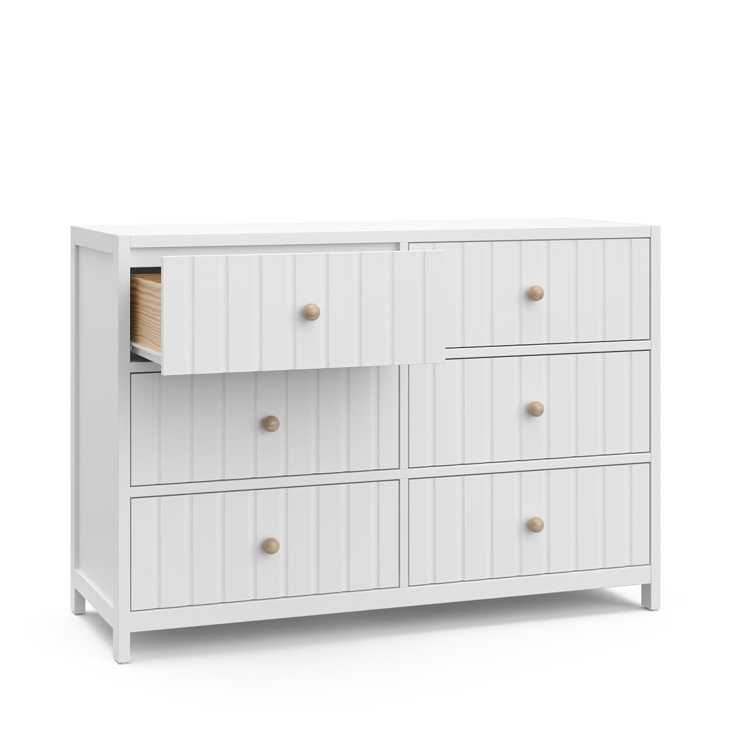 Teddi 6 Drawer Double Dresser