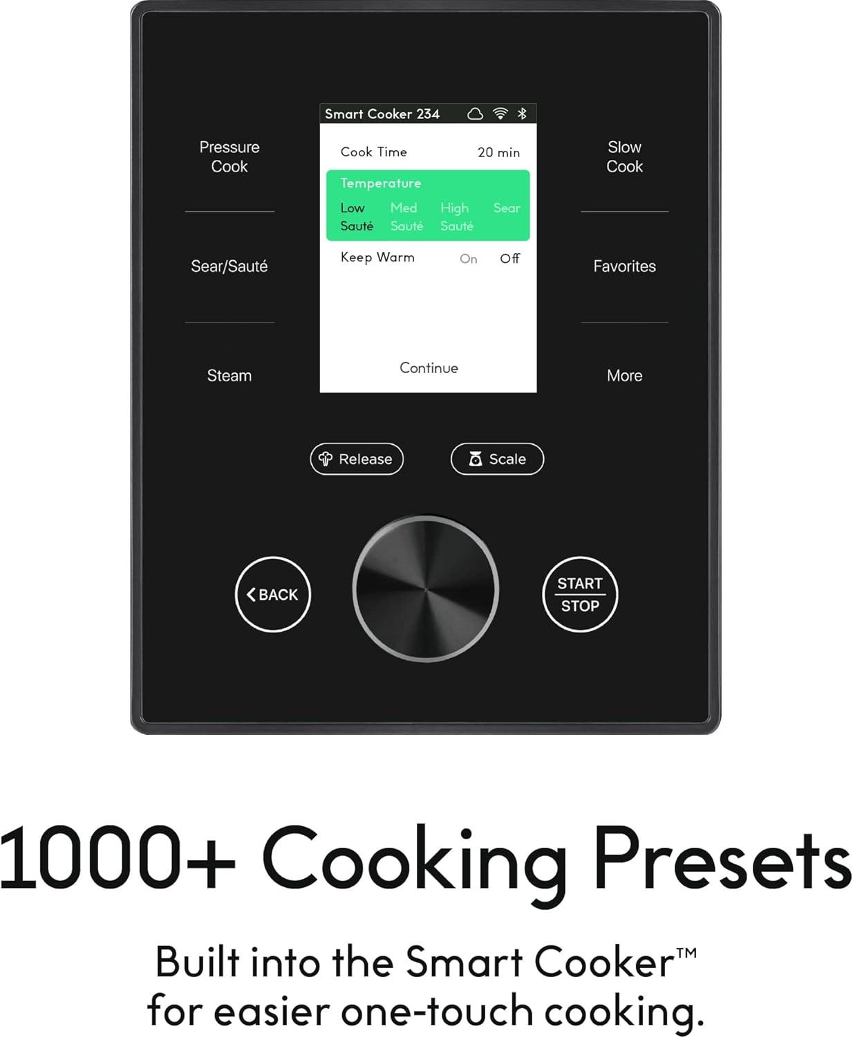 CHEF iQ Multifunctional Smart 6-Qt. Pressure Cooker
