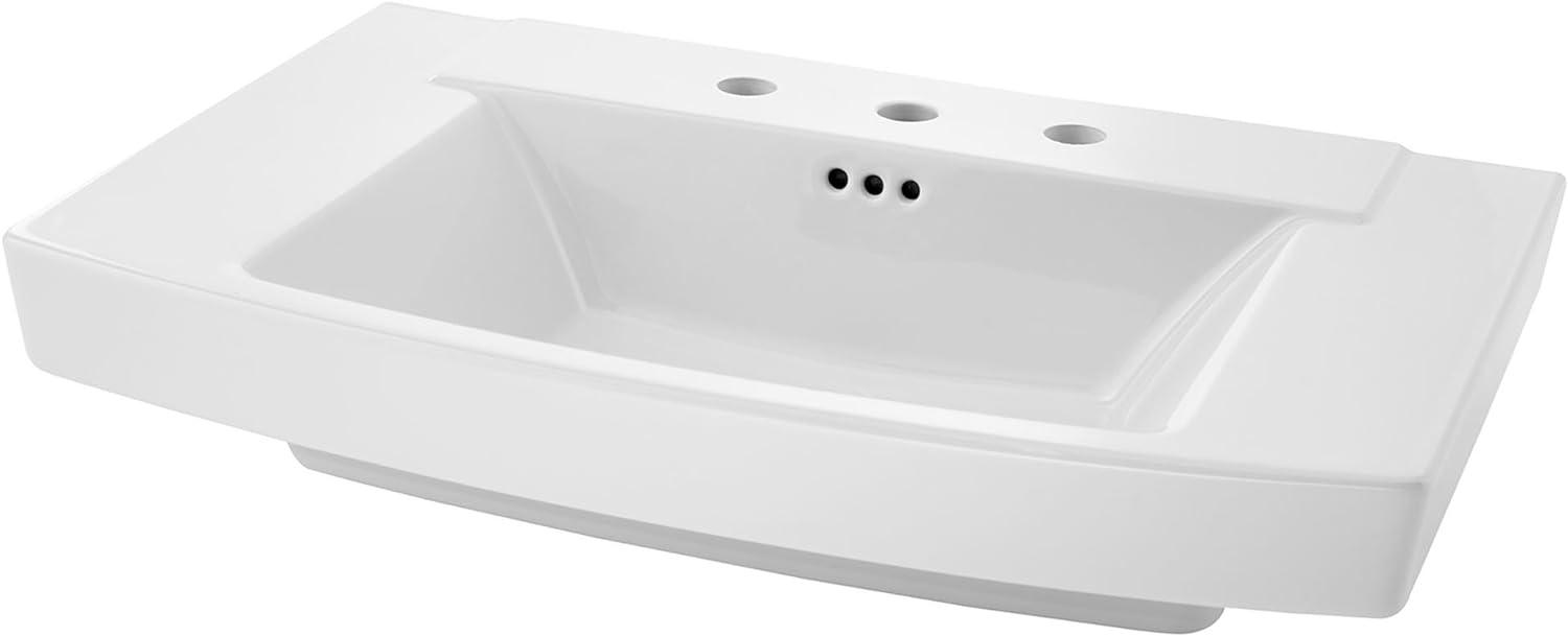 American Standard Townsend 19.5'' Rectangular Bathroom Sink with Overflow