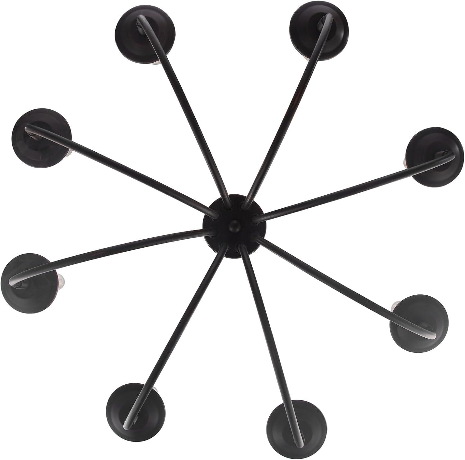 Trans Globe Lighting - Four Light Chandelier-Brushed Nickel Finish
