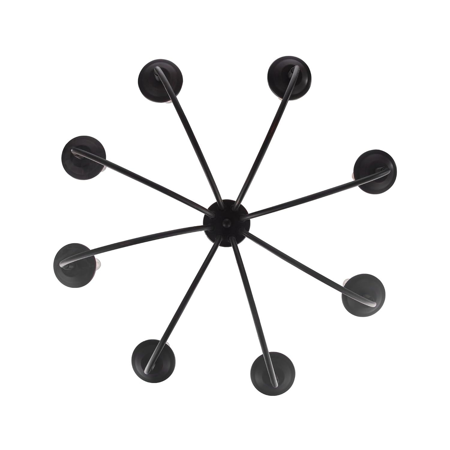 Trans Globe Lighting - Four Light Chandelier-Brushed Nickel Finish