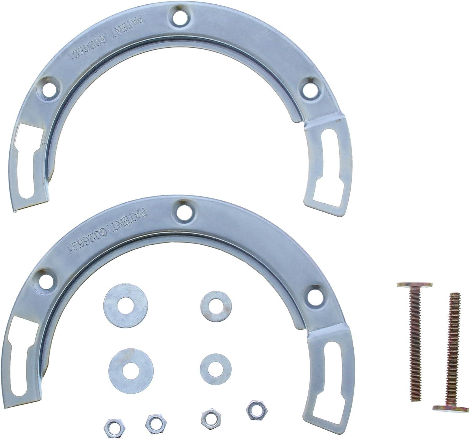 Jones Stephens C85500, Galvanized, Replacement Pipe Fitting Floor Flanges