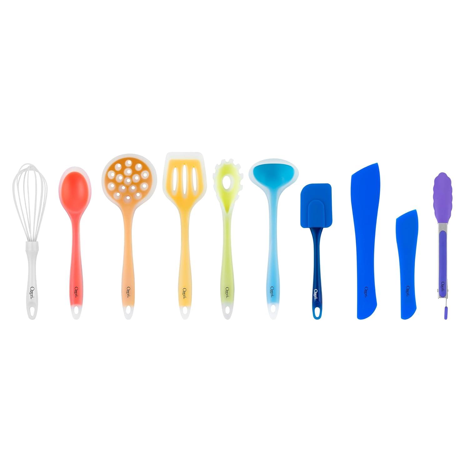 Ozeri Ozeri 11 Piece Cooking Utensil Set with Utensil Crock