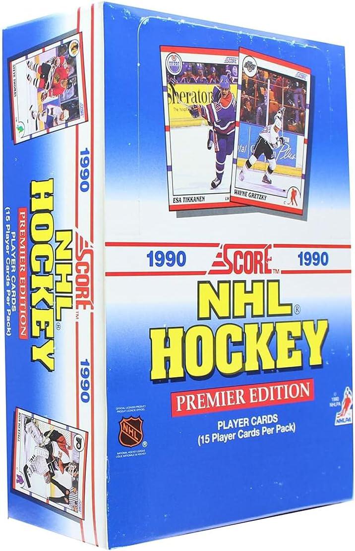 Score NHL 1990 Score Hockey Trading Card Box | 36 Packs