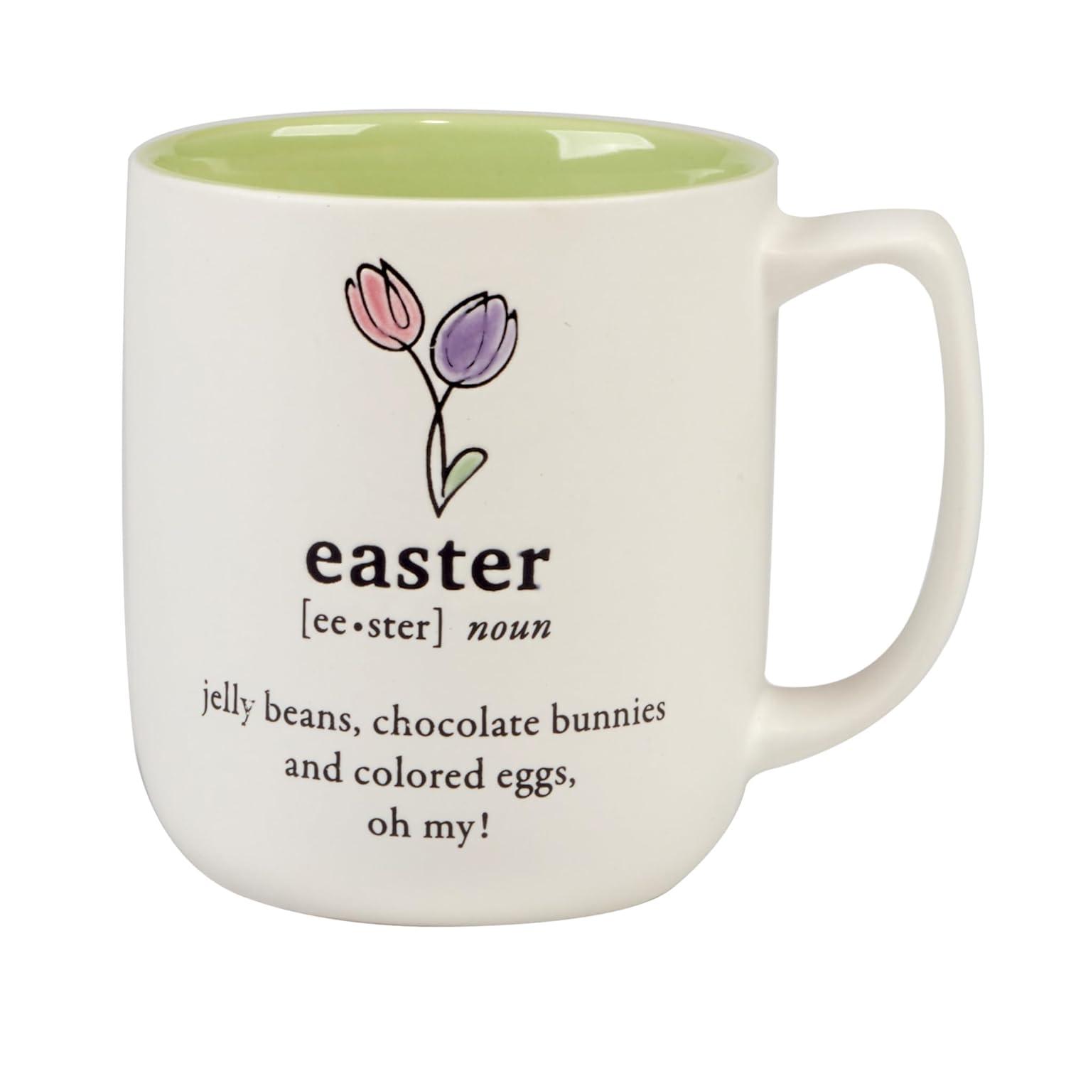 Certified International Easter Words Set of 4 Mugs (Set of 4)