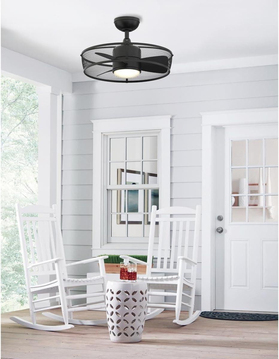 20" Henry Ceiling Fan With LED Light Kit