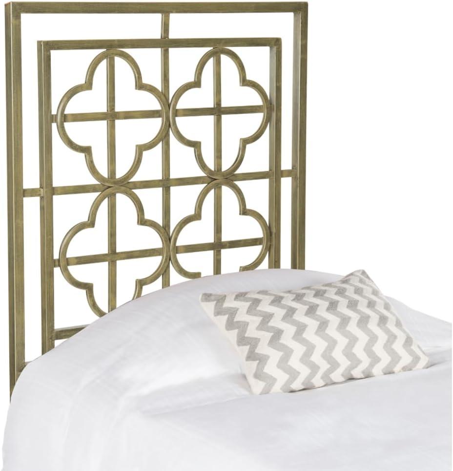 SAFAVIEH Home Collection Lucina French Silver Headboard, Full