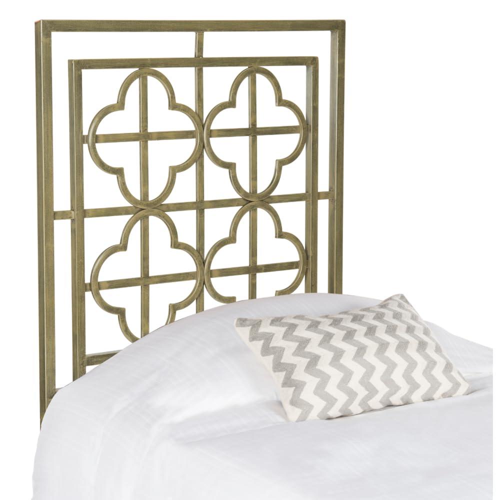 SAFAVIEH Home Collection Lucina French Silver Headboard, Full