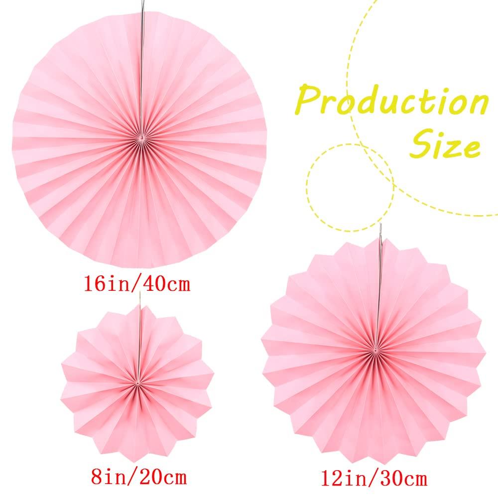 Wmenjiazihan 1 Clearance Hanging Paper Fans Party Set Silver Round Pattern Paper Garlands Decoration For Birthday Shower Graduation Retirement Set Of 6 Inverted Wobbler