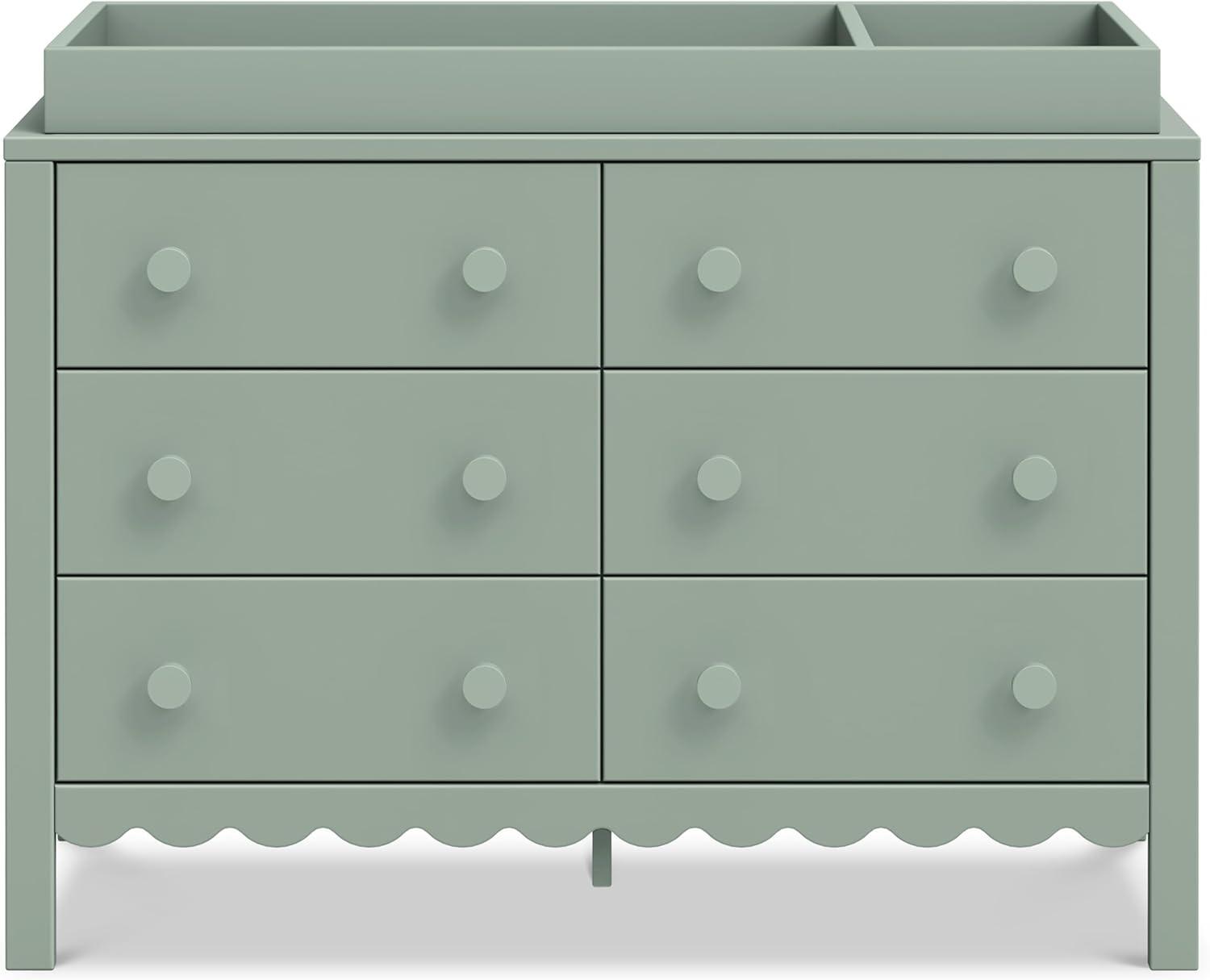 daVinci Sammy Scallop 6-Drawer Dresser