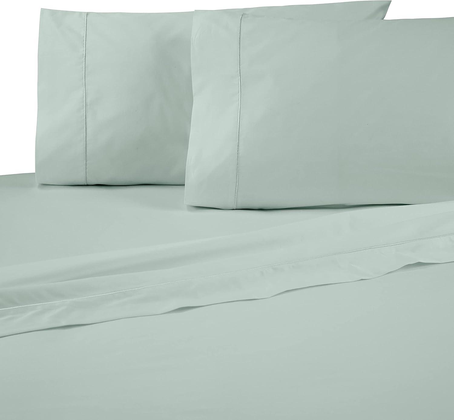 Martex 700 Thread Count Supima Cotton Standard Pillowcases (Set of 2) - Silky Soft, White