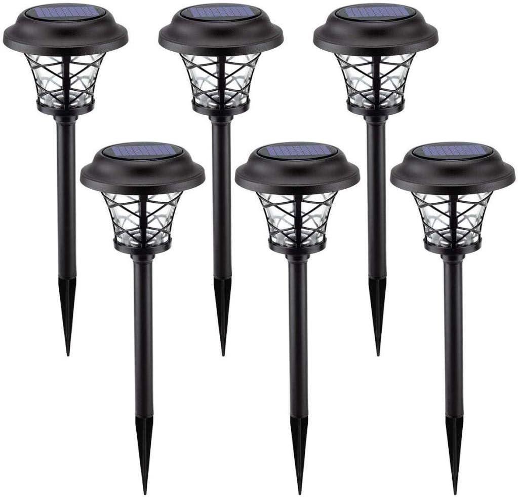 Polished Stainless Steel LED Solar Pathway Lights Multipack