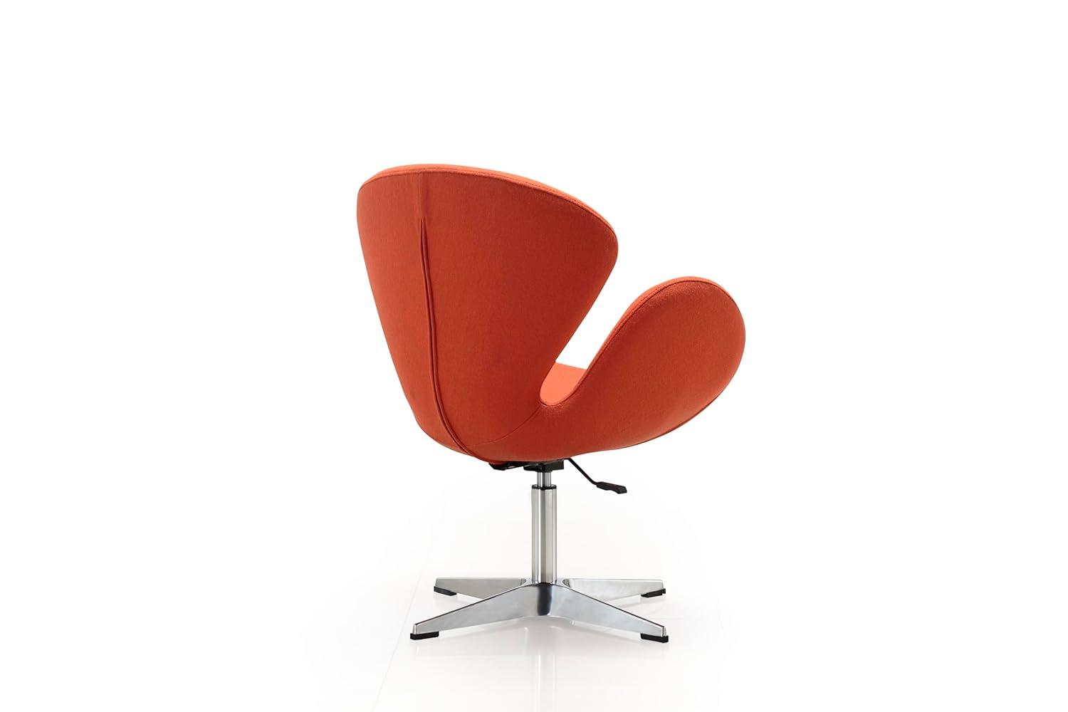 Skakke Upholstered Swivel Accent Chair
