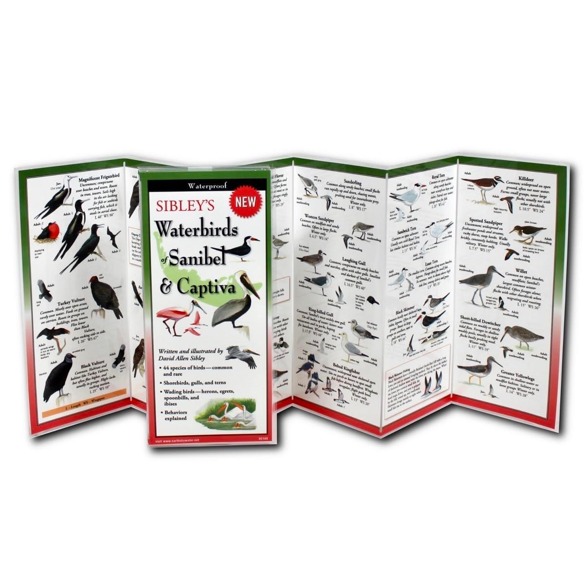 Waterproof Folding Guide to Waterbirds of Sanibel & Captiva