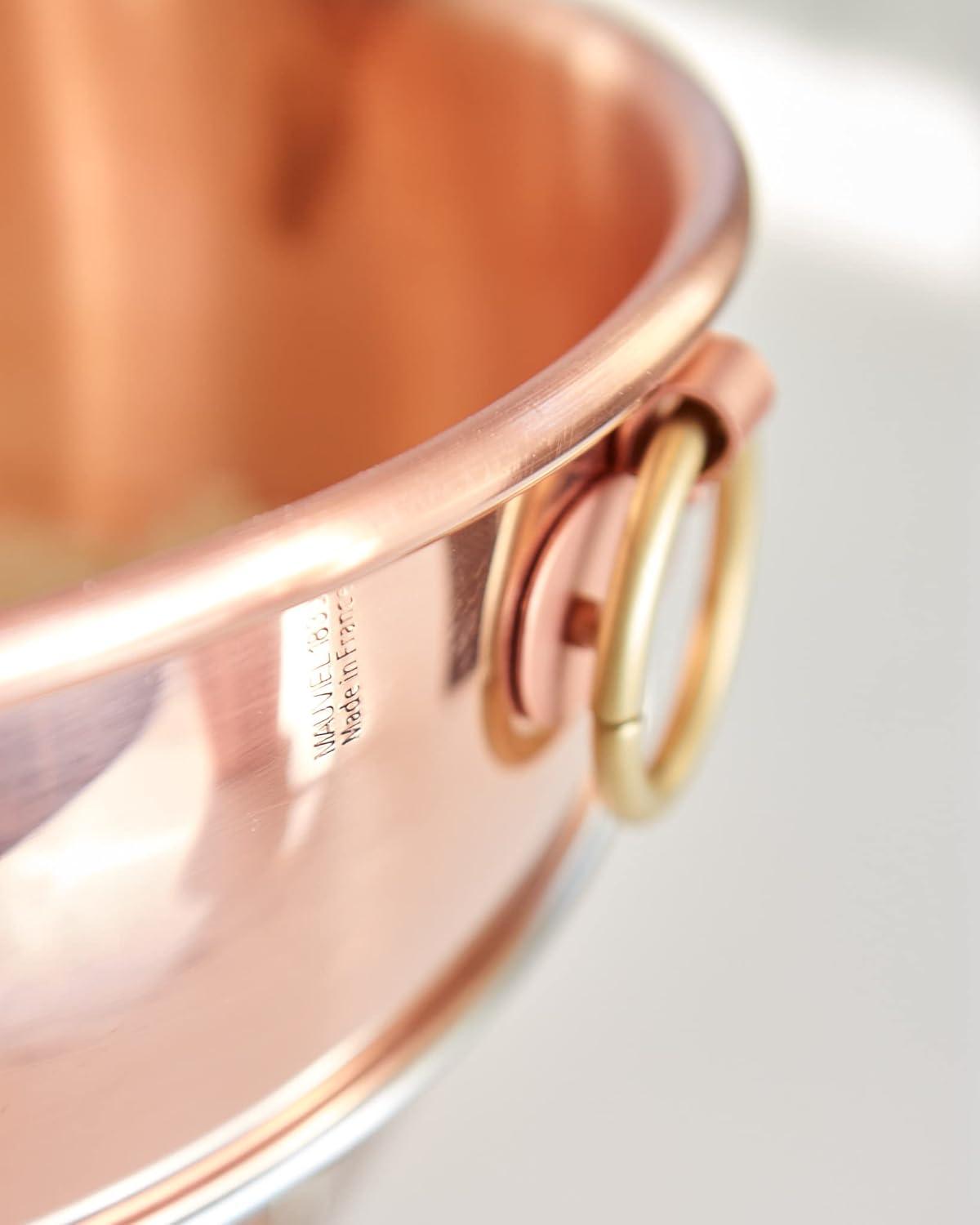 Mauviel Mauviel M'PASSION Egg White Beating Bowl With Ring, 5-Qt