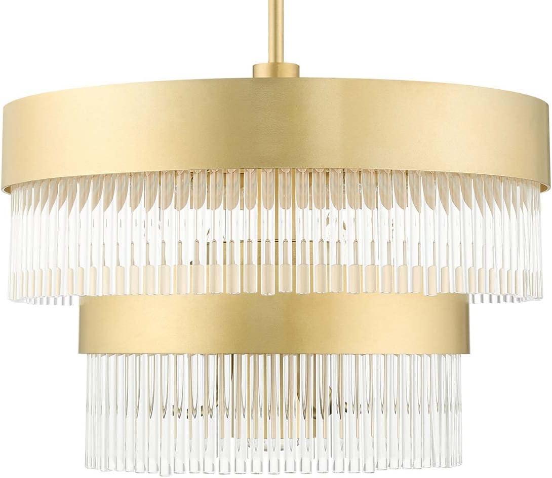Livex Lighting Norwich 4 - Light Chandelier in  Soft Gold