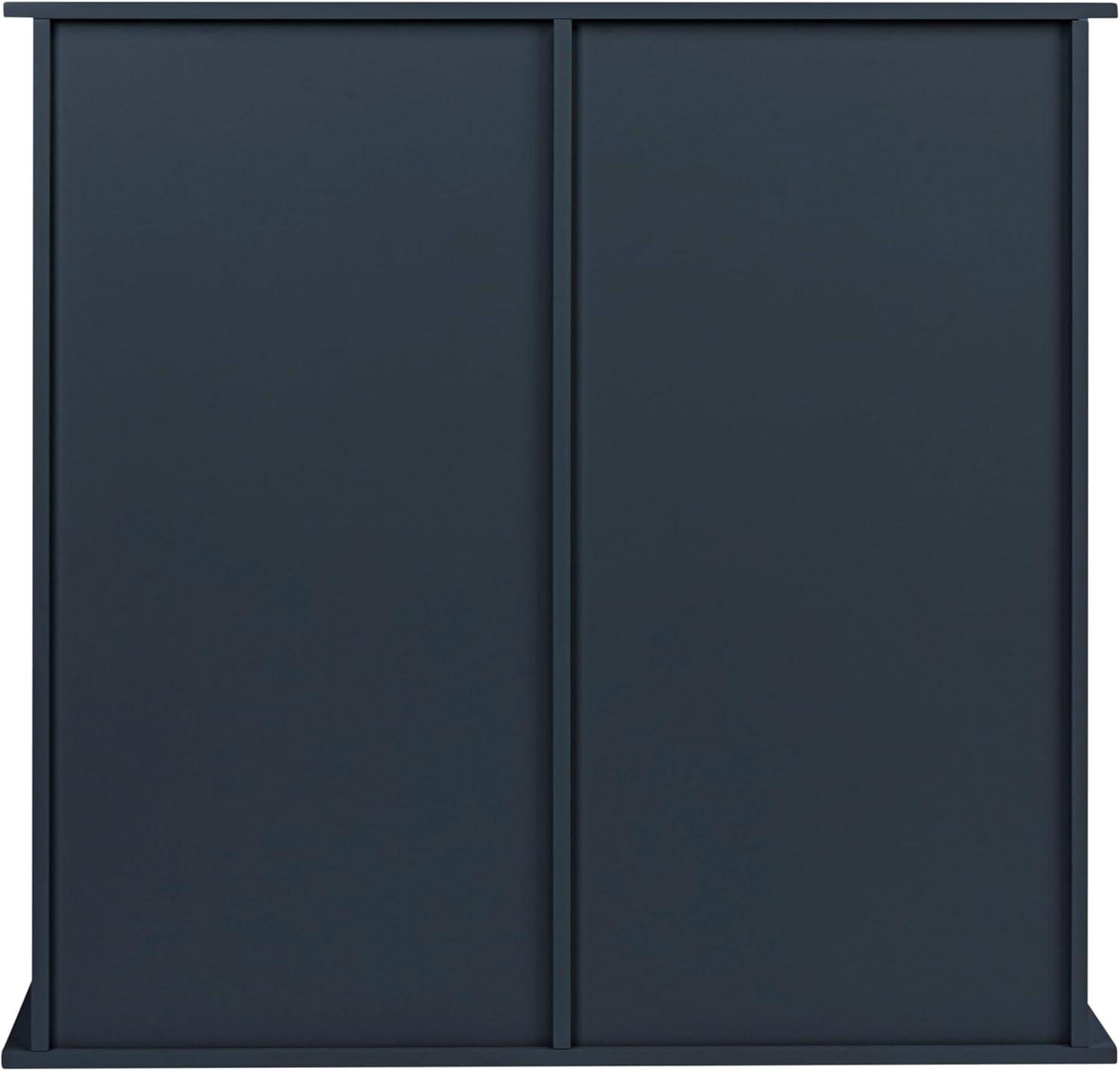 Tilt-out Cabinet Laundry Sorter with Shutter Front, Navy