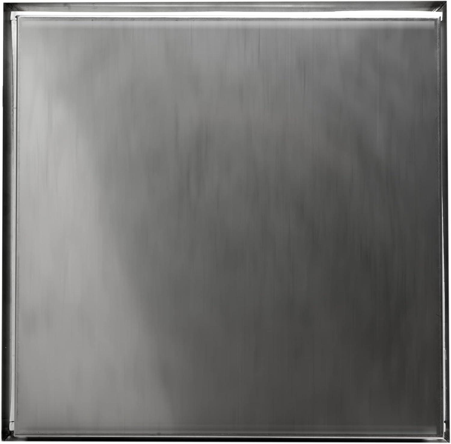 Square Stainless Steel Single Shower Niche