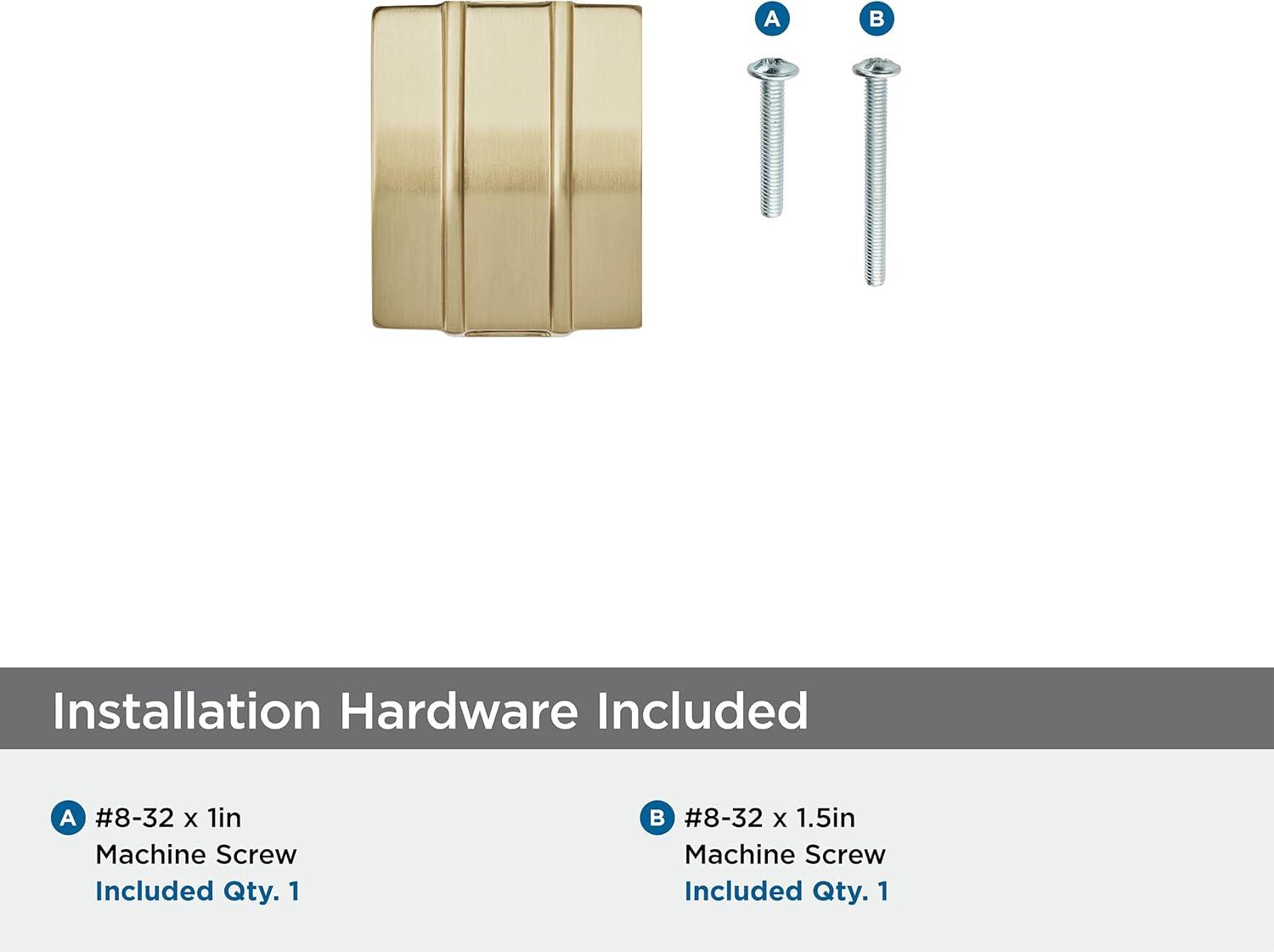 Davenport 1 3/8" Length Rectangle Knob