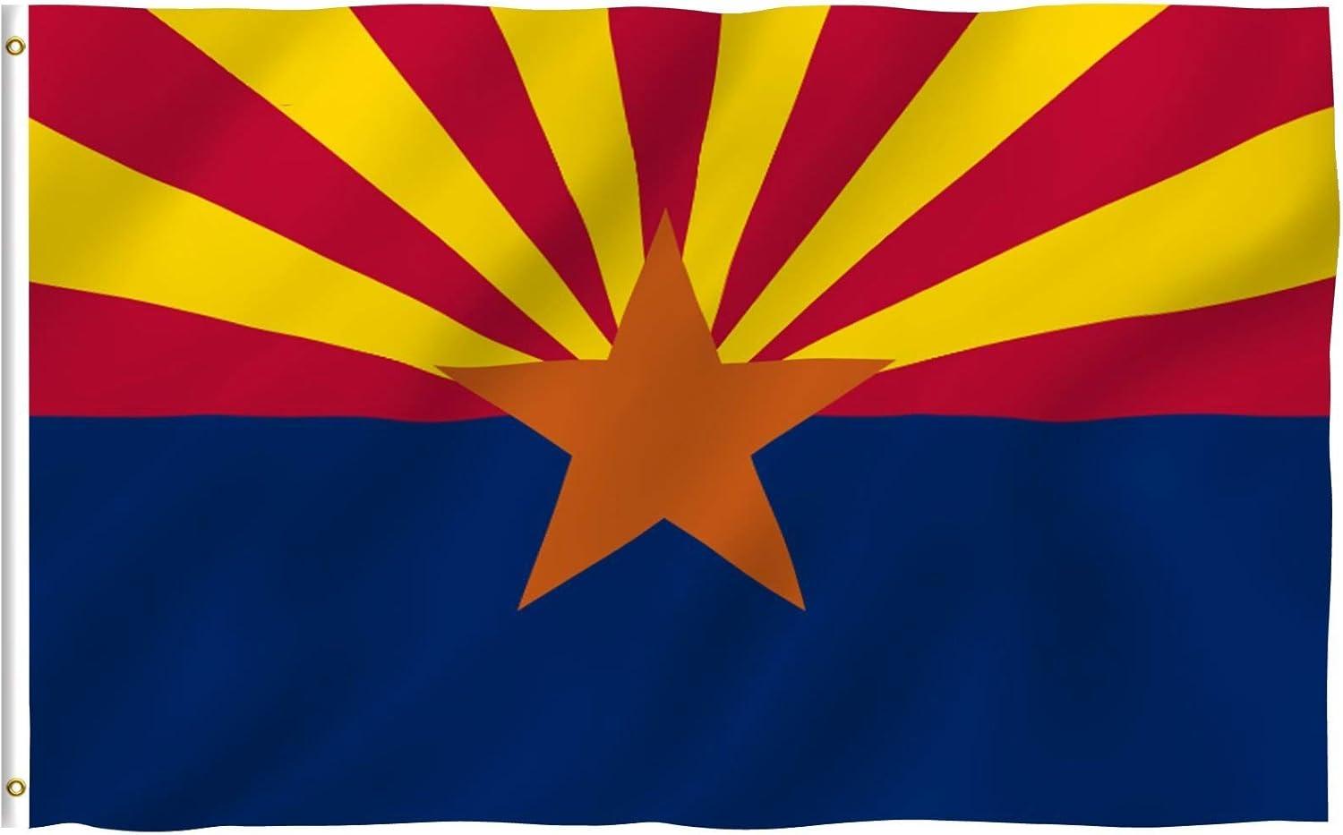 ANLEY American US State Flag Polyester 36 x 60 in. House Flag