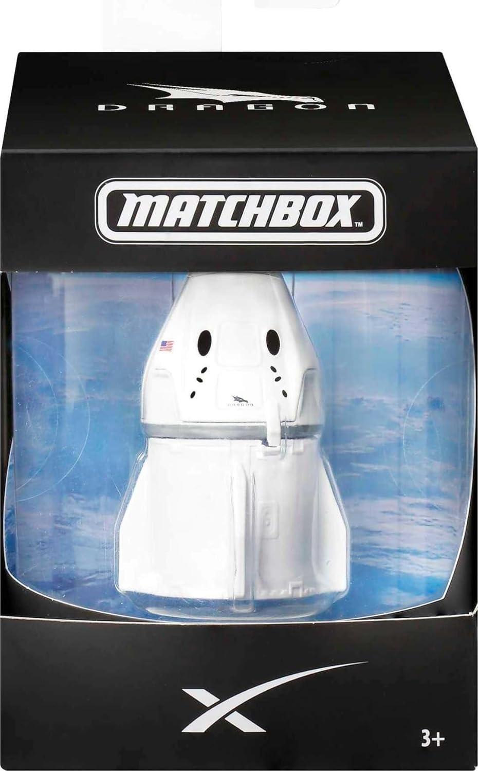 Matchbox SpaceX Dragon Spacecraft, Premium Die-Cast Replica