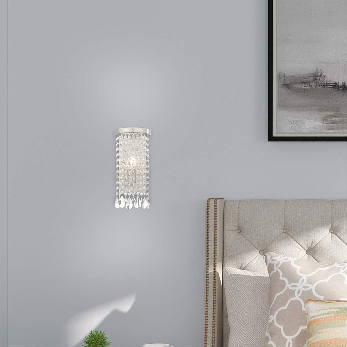 Livex Lighting Elizabeth 1 - Light Wall Light in  Brushed Nickel