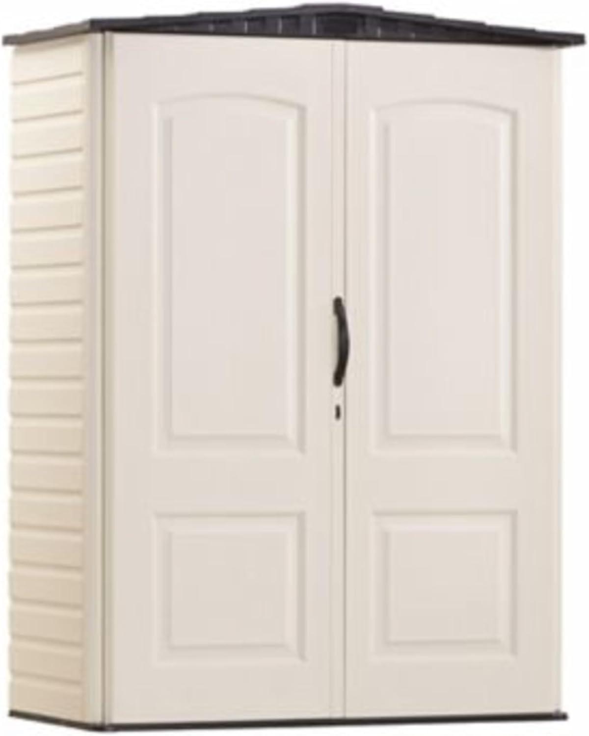 Rubbermaid 5 ft. x 2 ft. Vertical Shed - Small  78.5"L x 29.7"W x 14.4"H