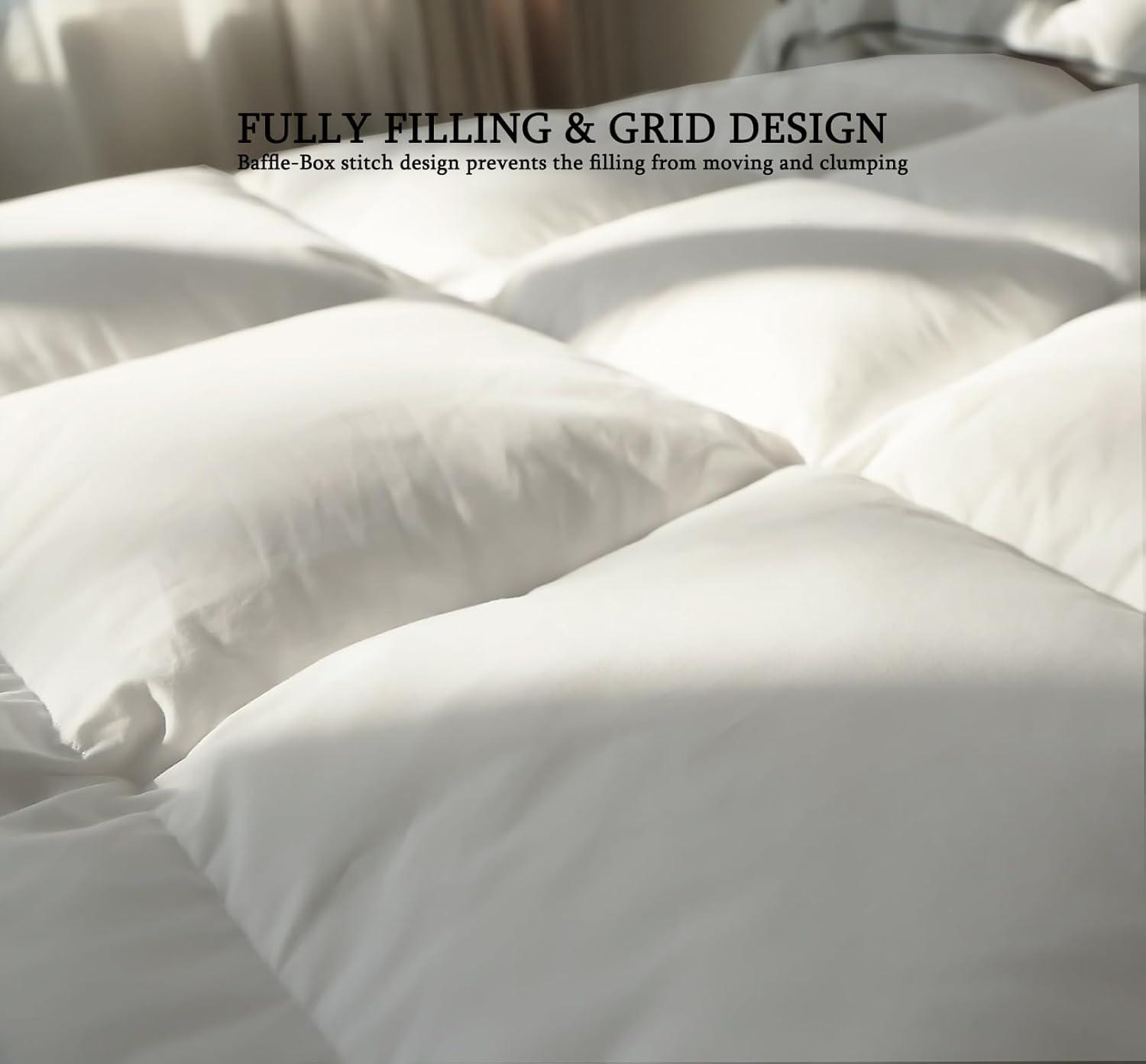 Alwyn Home 600in³/oz Fill Power Winter Goose Down Comforter