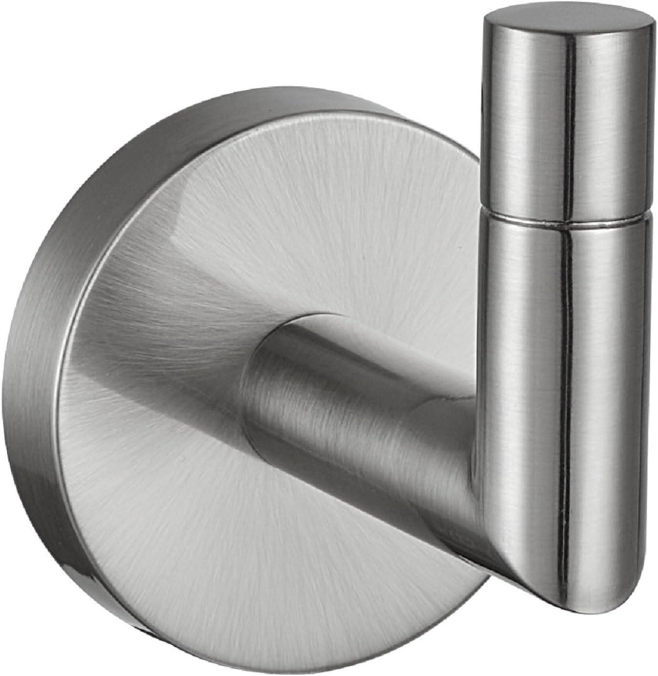 Satin Nickel 4-Piece Bathroom Hardware Accessory Kit