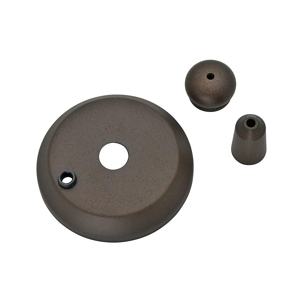 Matte Bronze Ceiling Fan Cap and Finial Pack