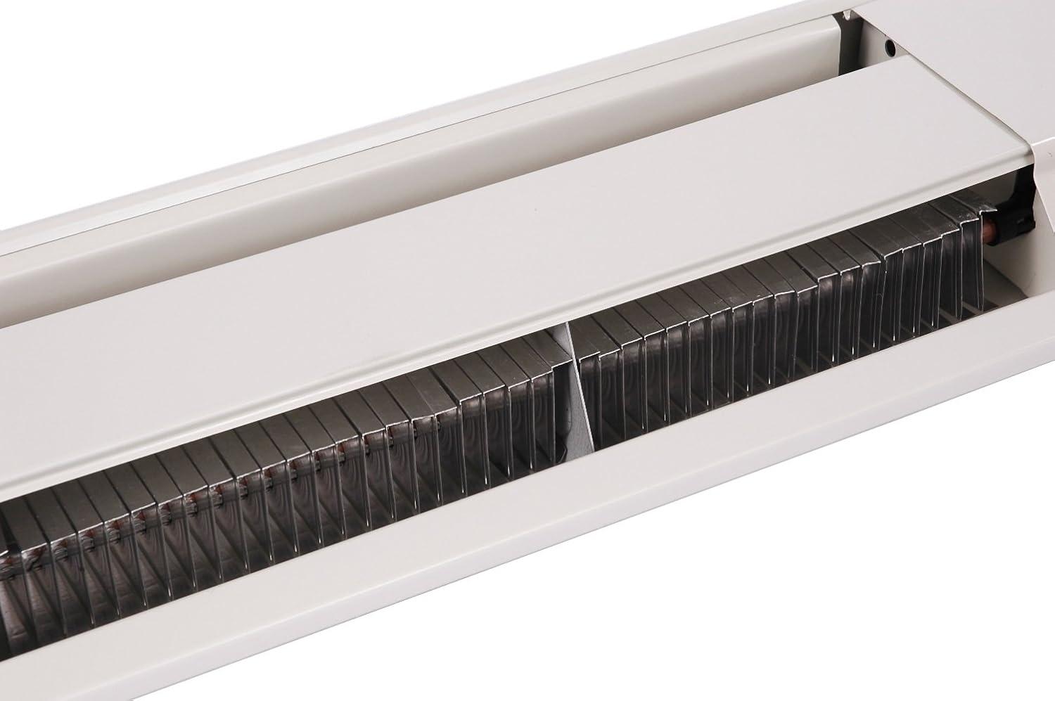 Navajo White Electric Convection Baseboard Heater with Thermostat