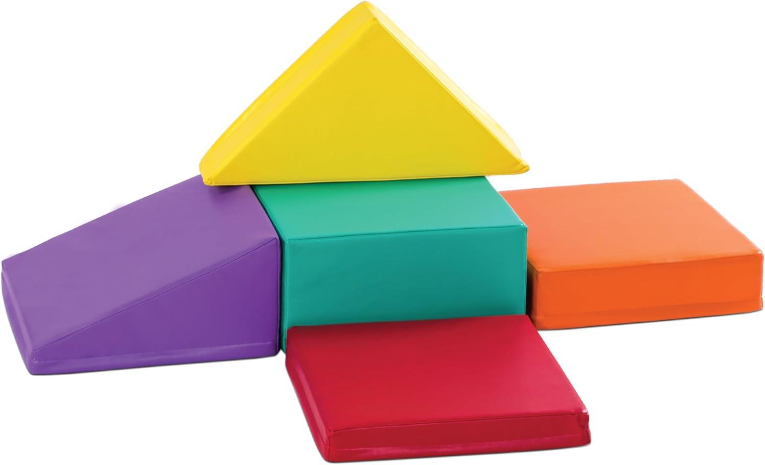 New Bounce 5 Pc Corner Soft Play Area Set