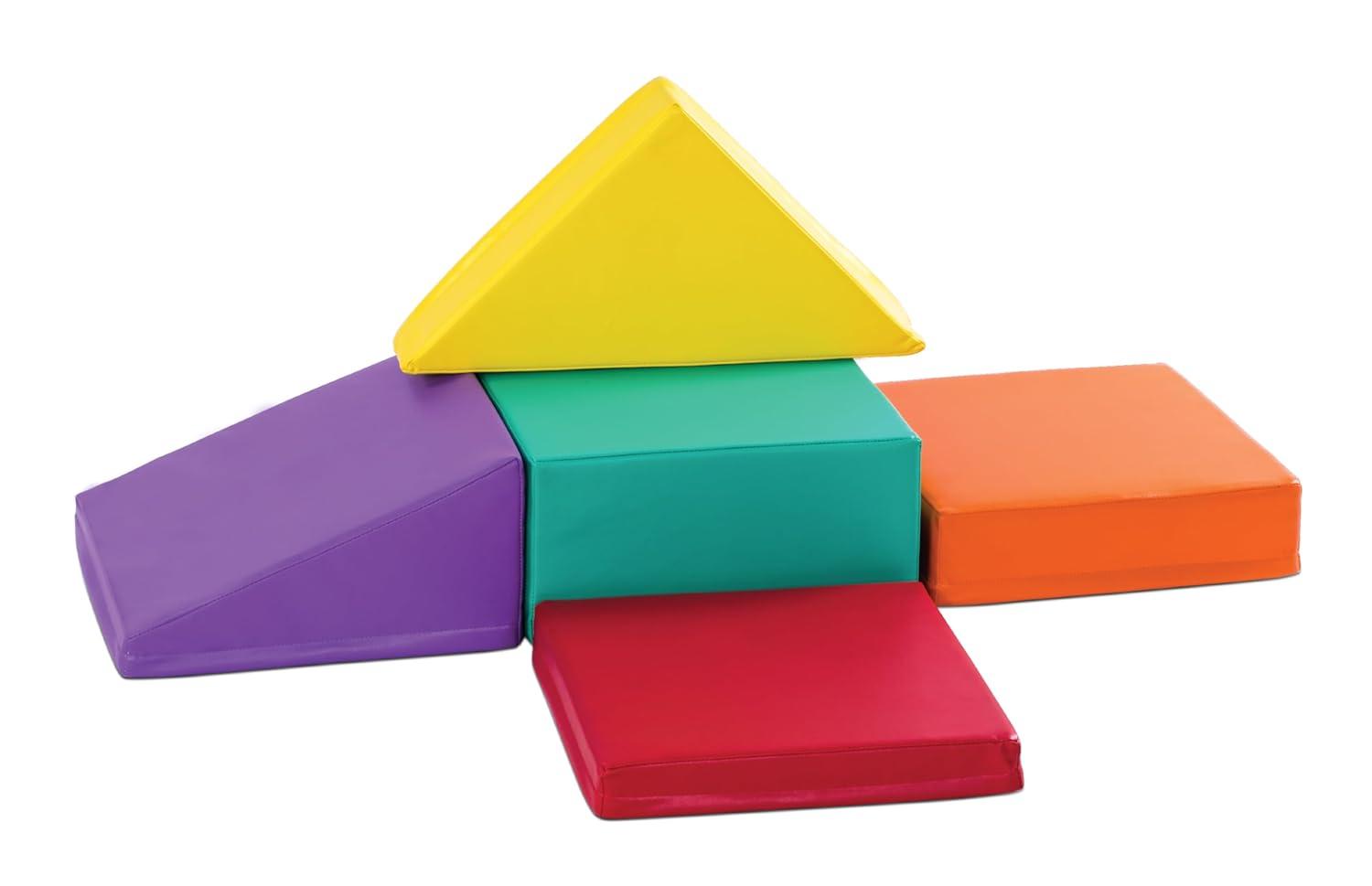 New Bounce 5 Pc Corner Soft Play Area Set