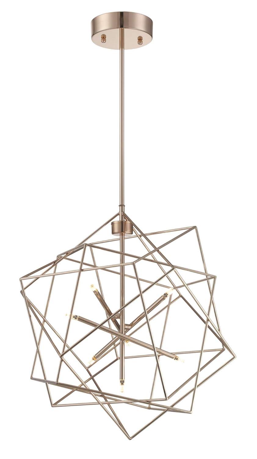 Ezo 7 Light Metal Geometric Chandelier
