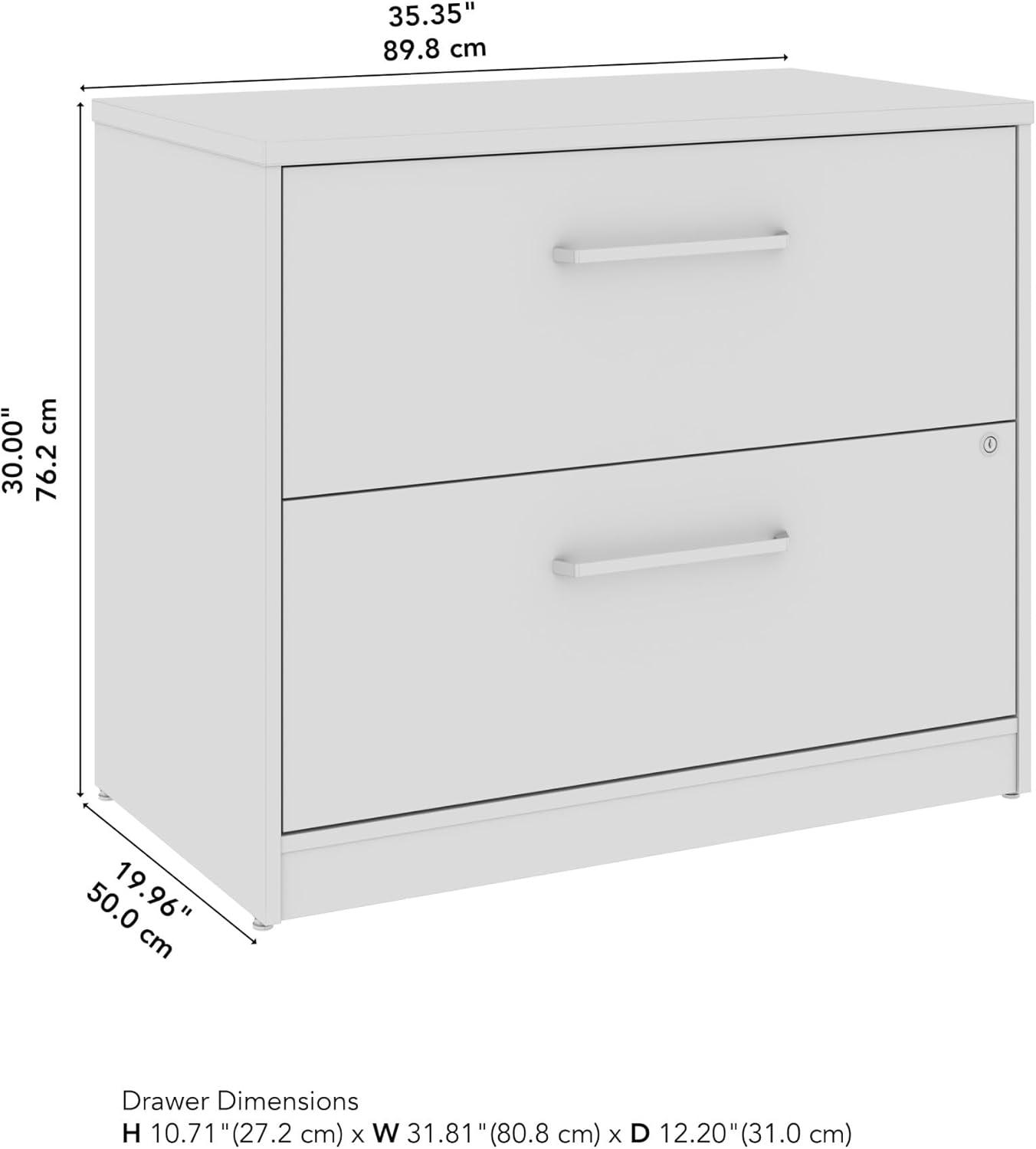 Bush Business Furniture Vista 2 Drawer Lateral File Cabinet