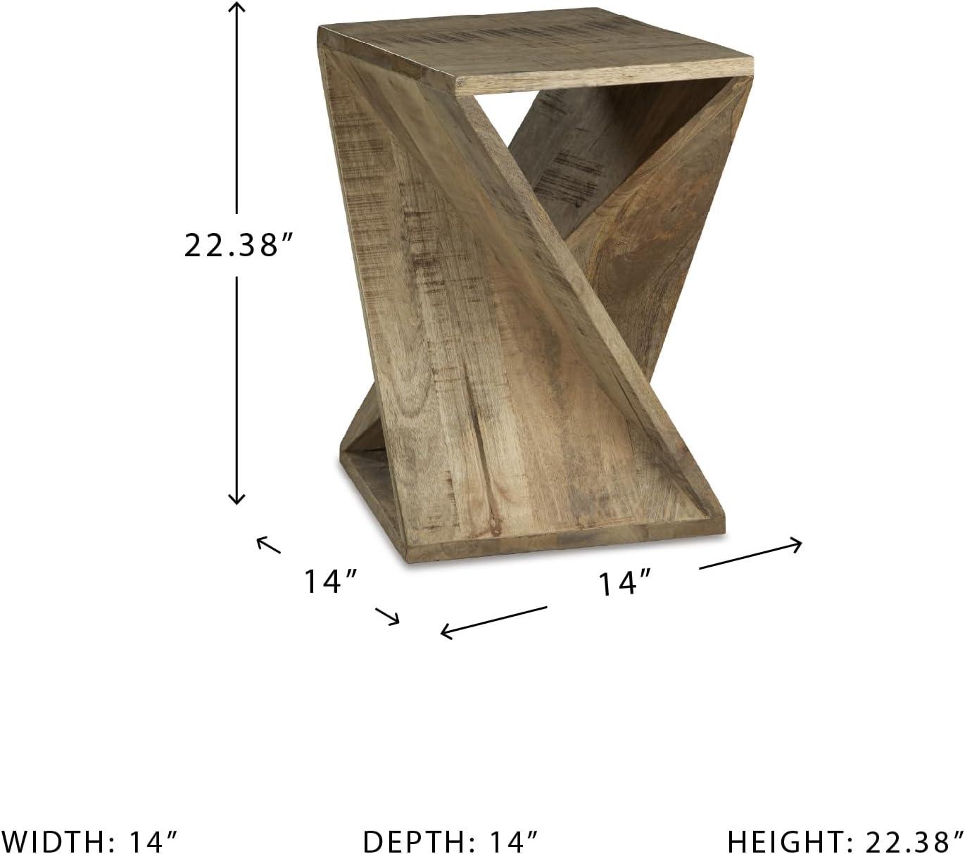 Millwood Pines Edu Solid Wood End Table