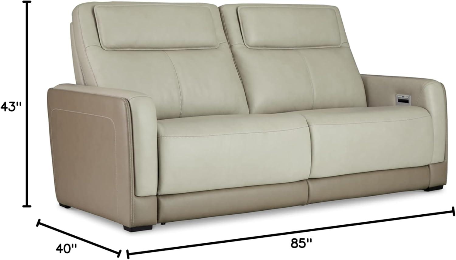 Chealse 85'' Upholstered Power Reclining Sofa