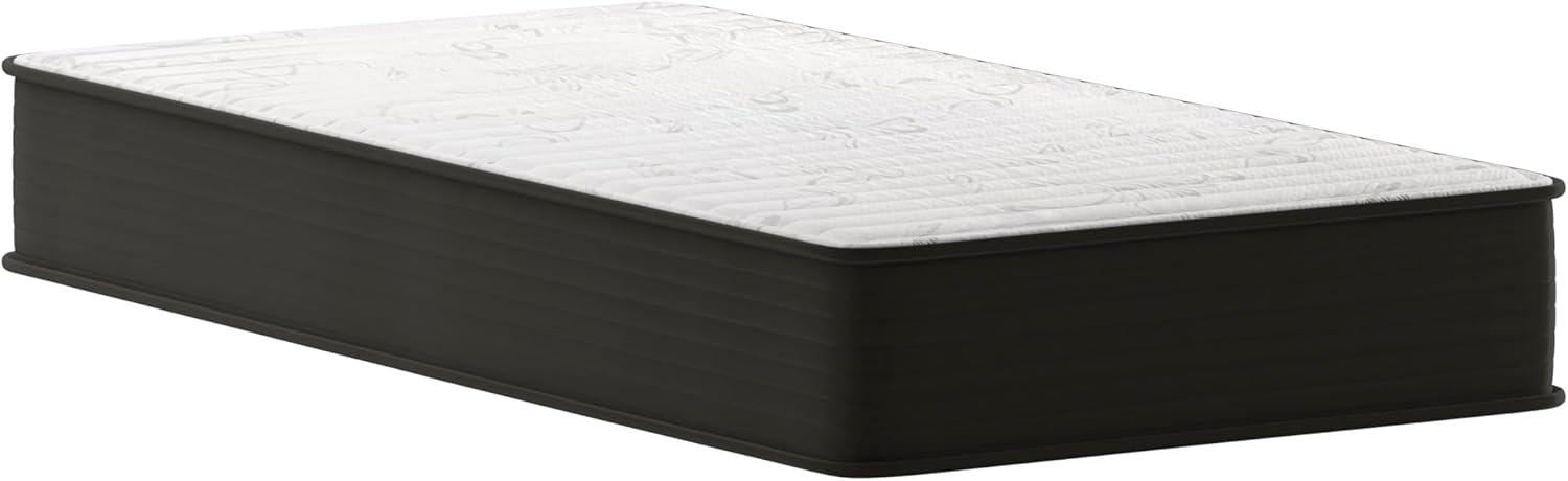 Twin 10" White and Black Innerspring Adjustable Mattress