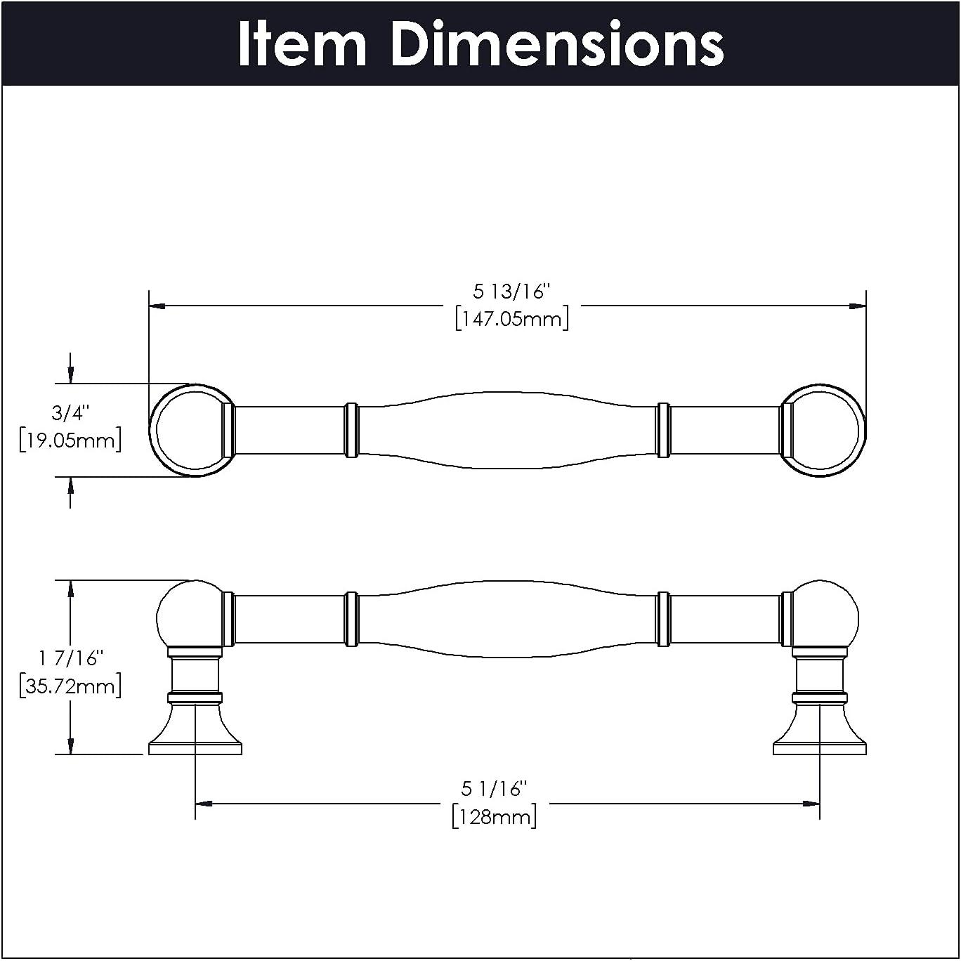 Belwith Keeler Fuller 5 1/16" Center to Center Bar Pull & Reviews | Perigold