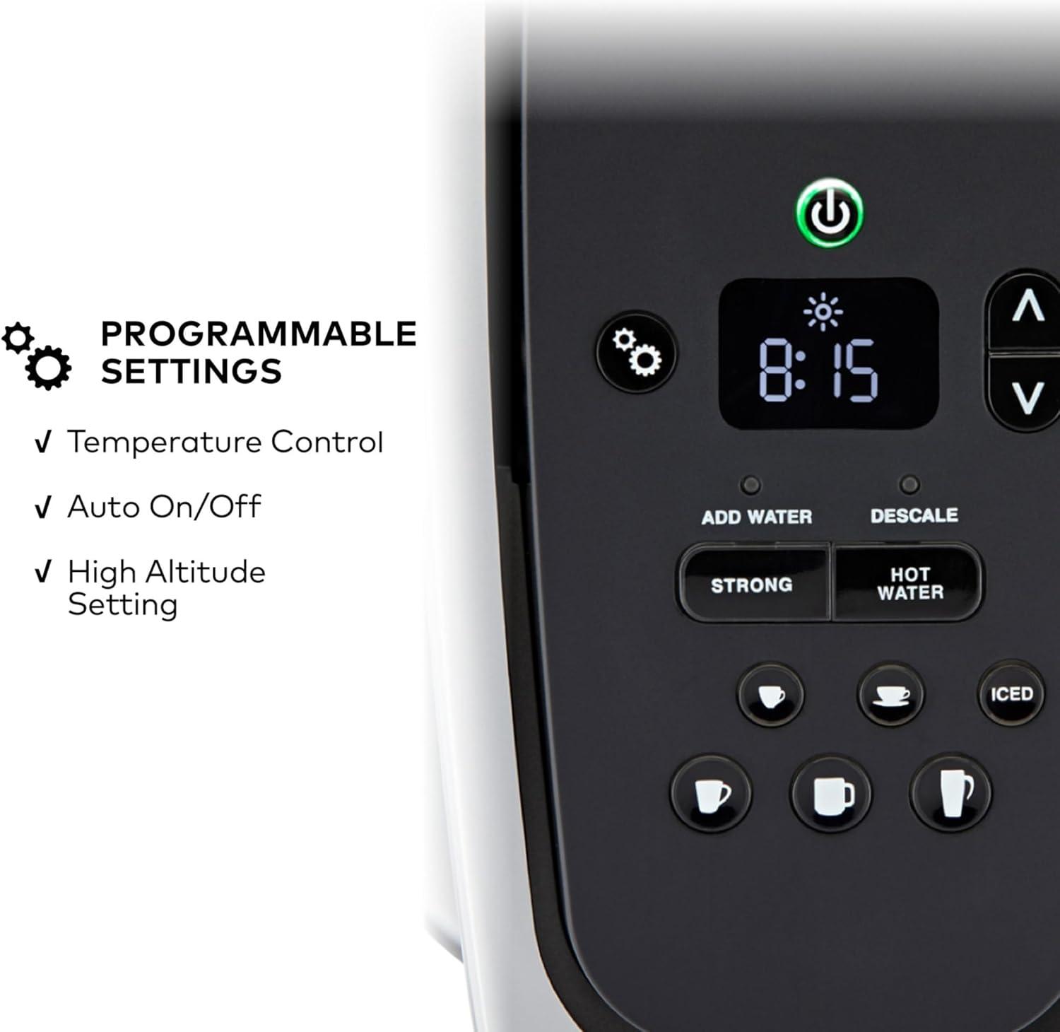 Keurig K-Elite Single-Serve K-Cup Pod Coffee Maker with Iced Coffee Setting and Strength Control