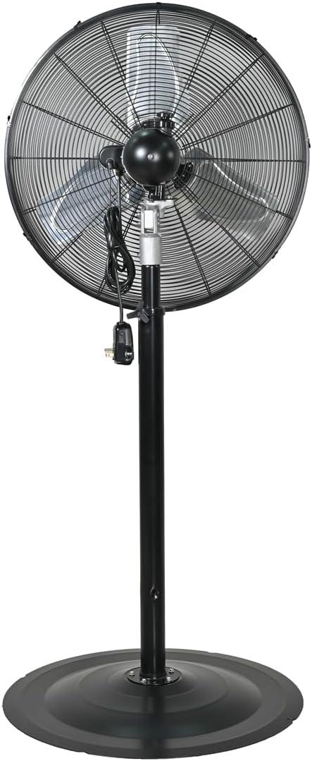 K-Tool KTI77726KIT 24" Waterproof Oscillating Fan w/Misting Attachment