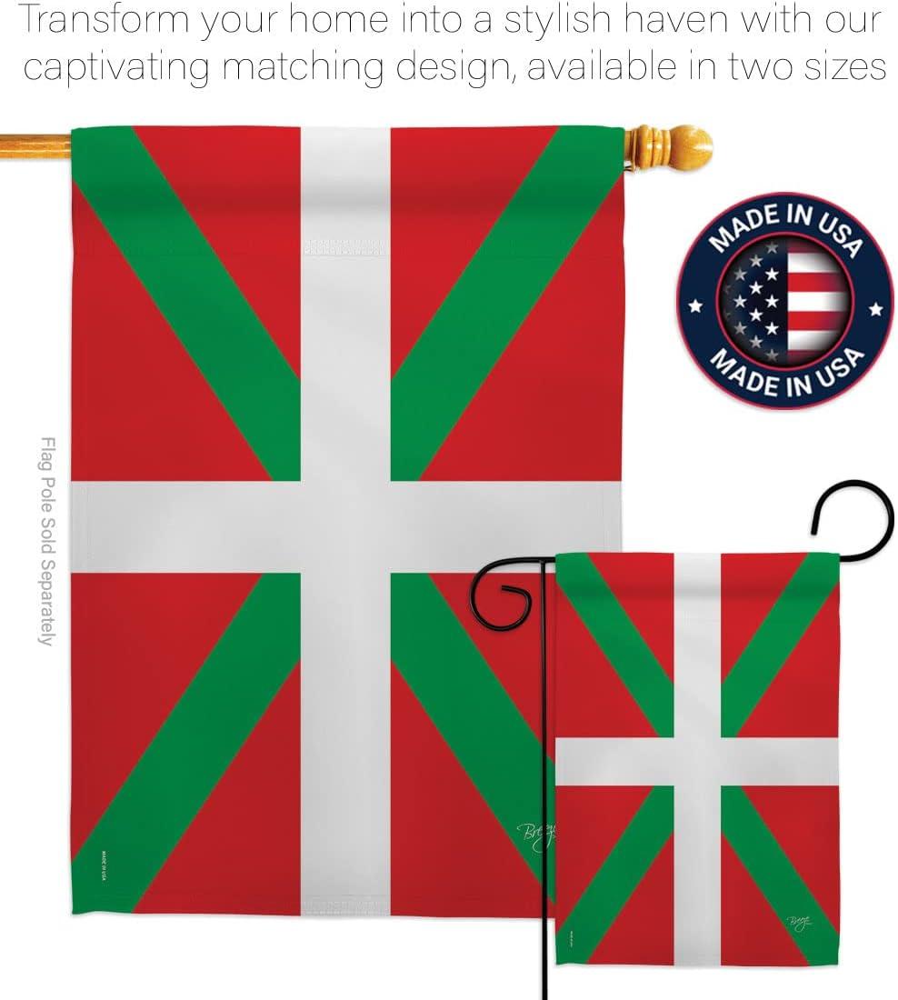 Double Sided Polyester House Flag