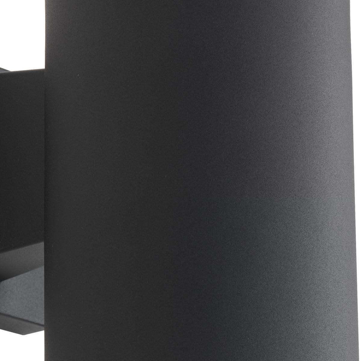 Progress Lighting, Cylinder Collection, 1-Light Wall Sconce, Antique Bronze Finish, Porcelain Shade
