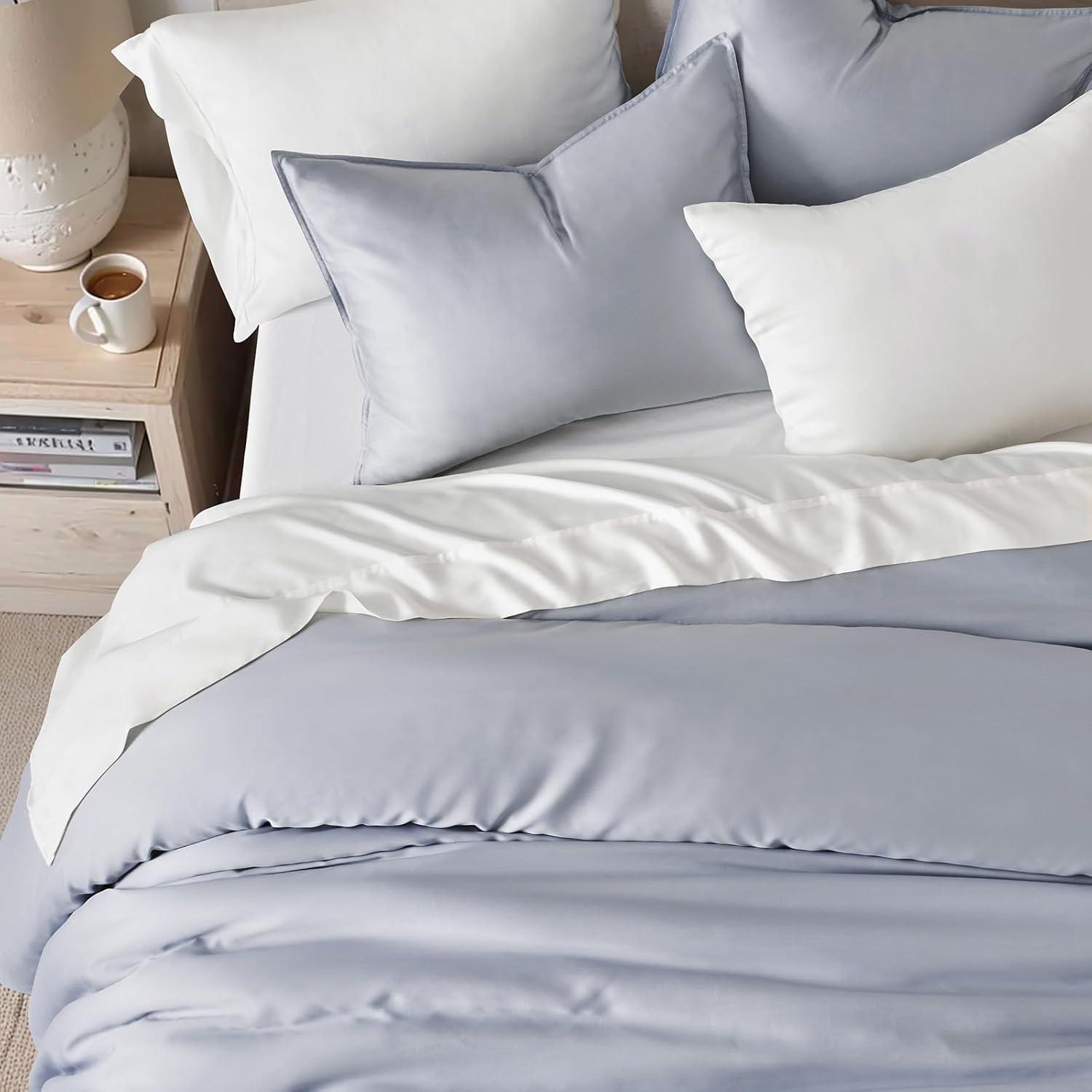 Tencel Lyocell Cooling Duvet Cover Set