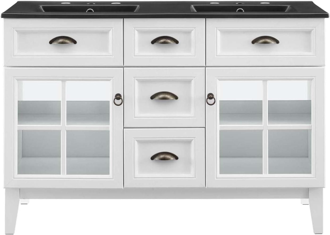 Modway Modway Isle 48" Double Bathroom Vanity Cabinet