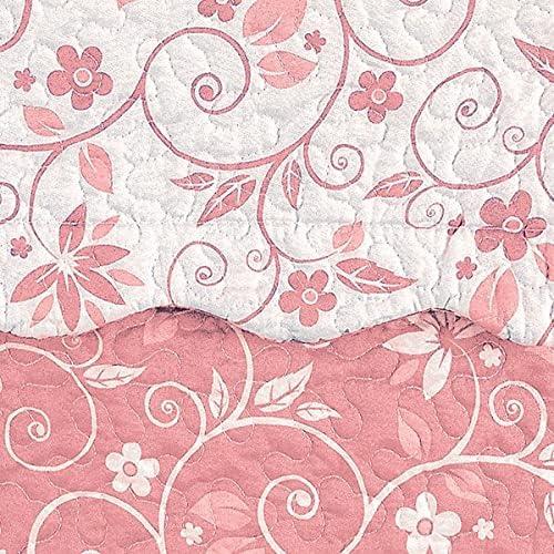 Winston Brands Floral Rose Floral Quilt