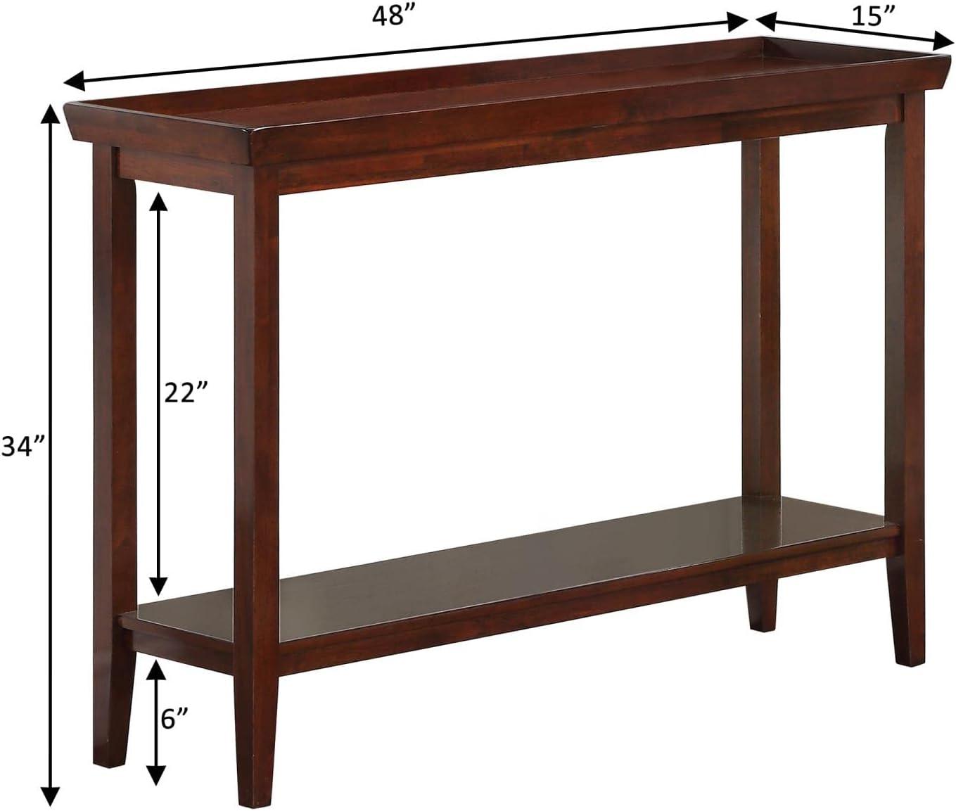 Convenience Concepts Ledgewood Console Table