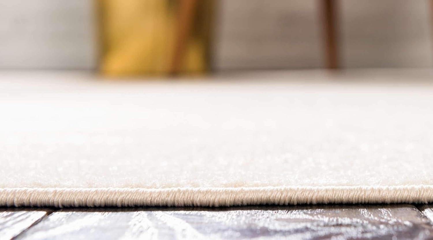 Unique Loom Williamsburg Collection Area Rug - Solid (9'  x 12' 2" Rectangle Beige)